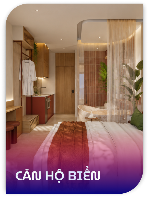 Thiết kế căn hộ biển Qtopia
